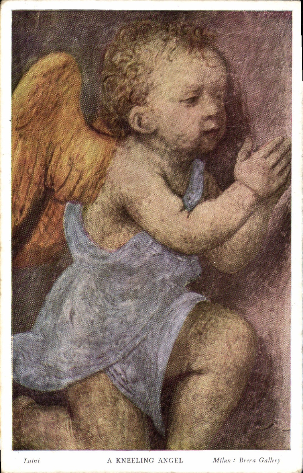 CPA A kneeling Angel 