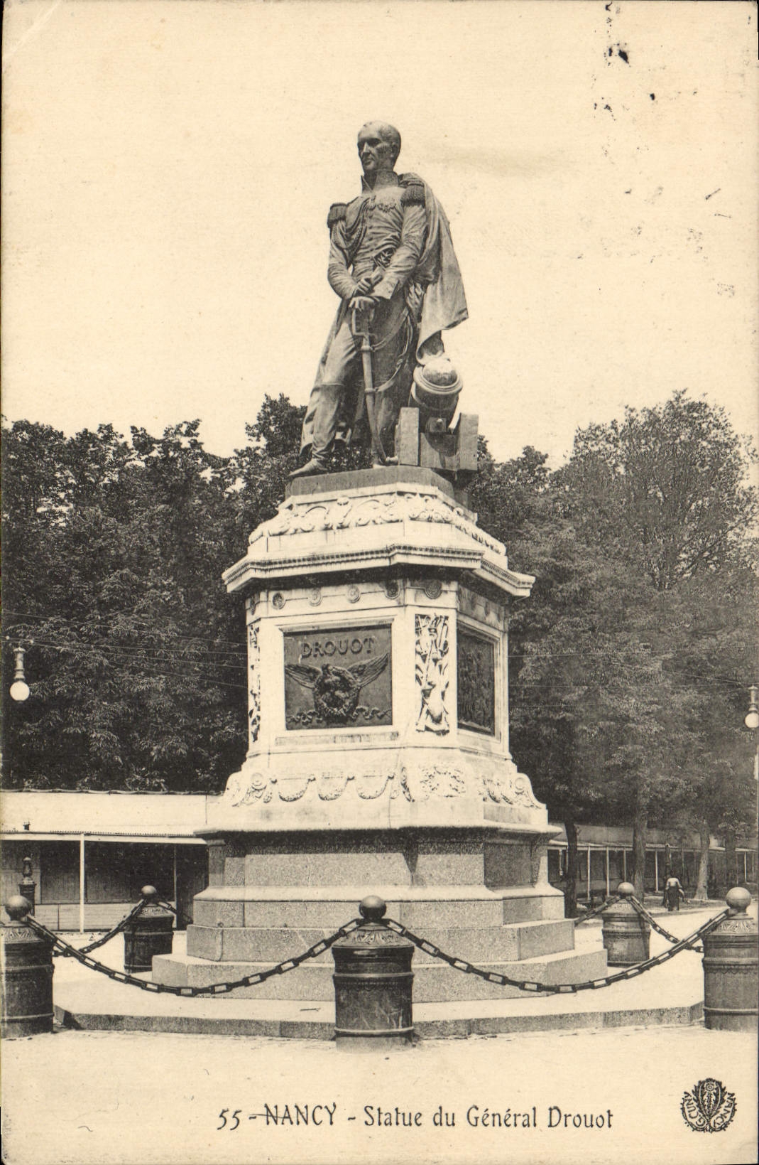 CPA Nancy Statue du General Drouot 