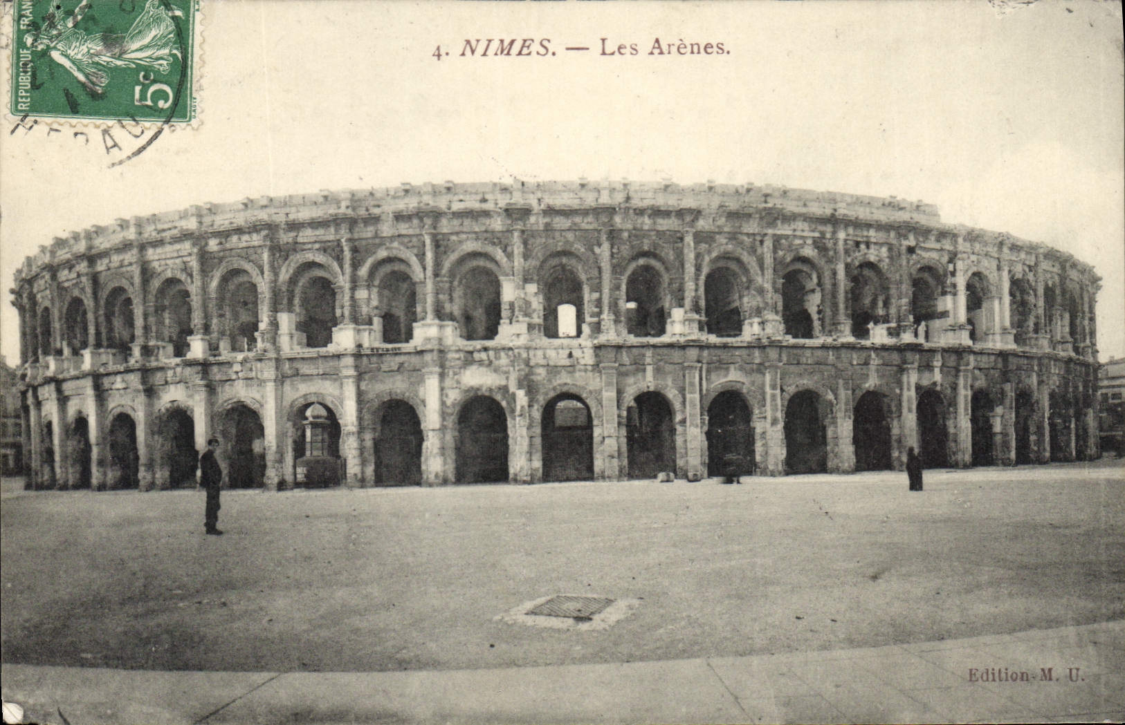 CPA Nimes Les Arenes 