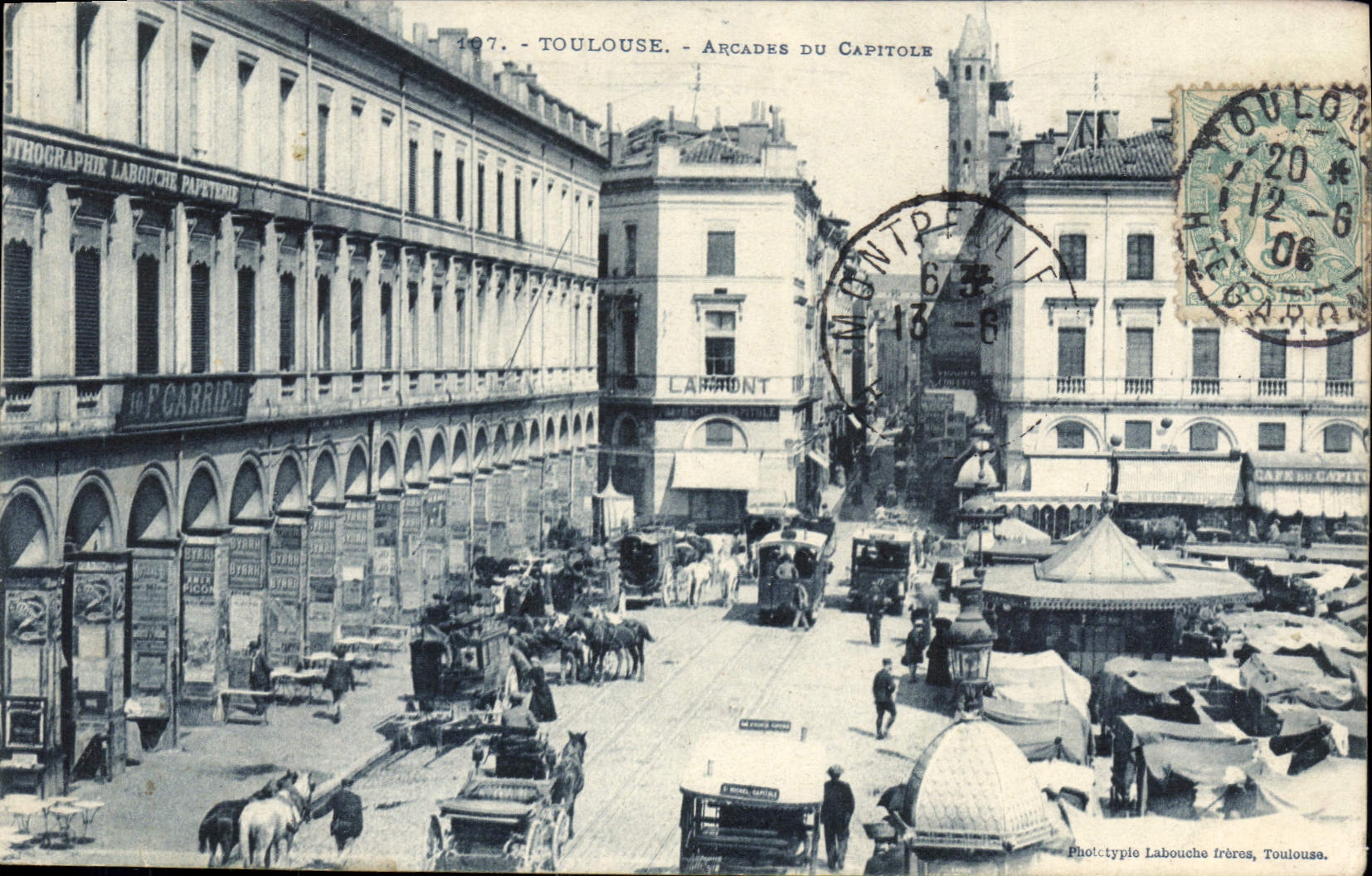 CPA Toulouse Arcades du Capitole 