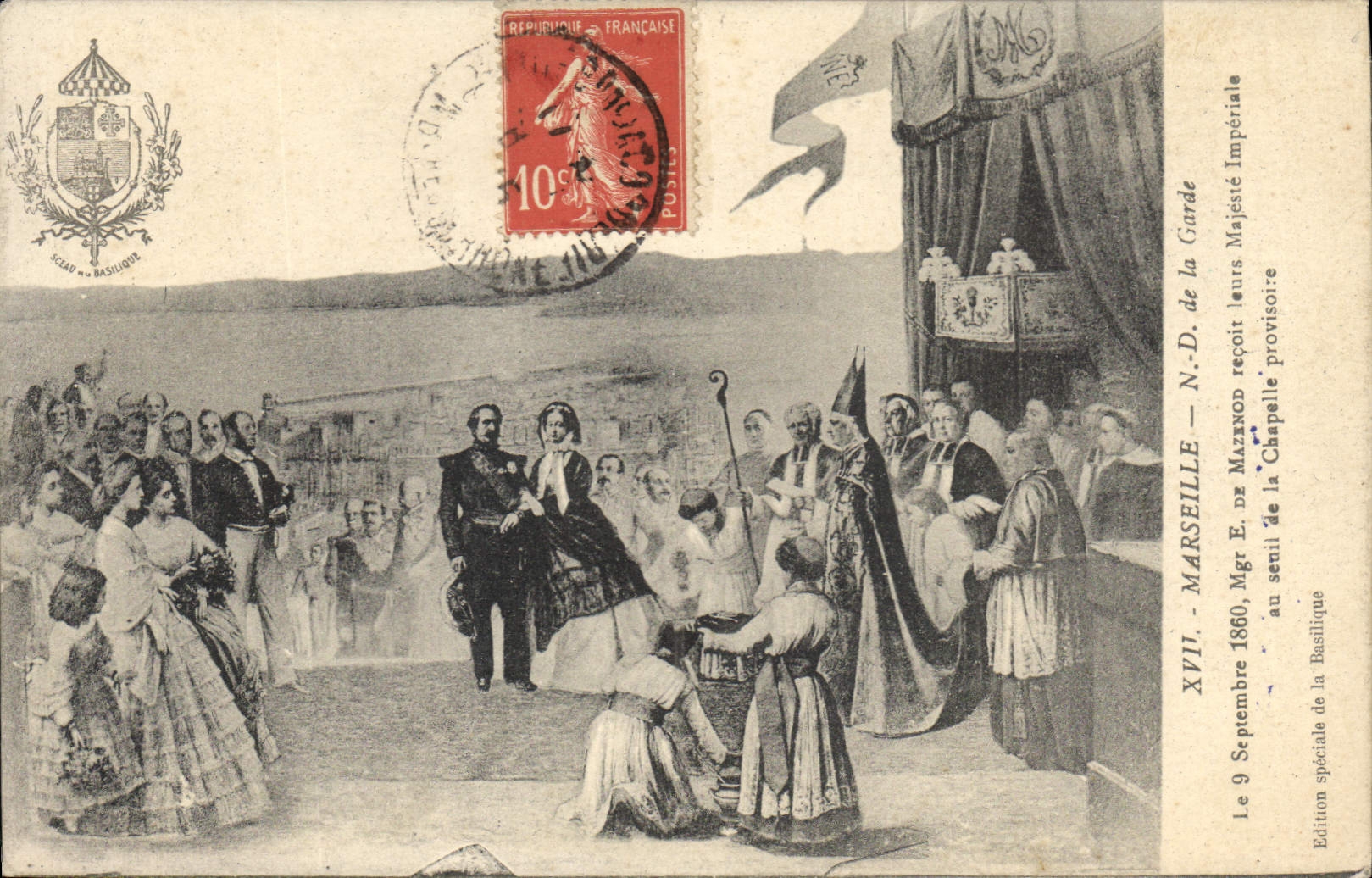 CPA Marseille N D de la Garde 