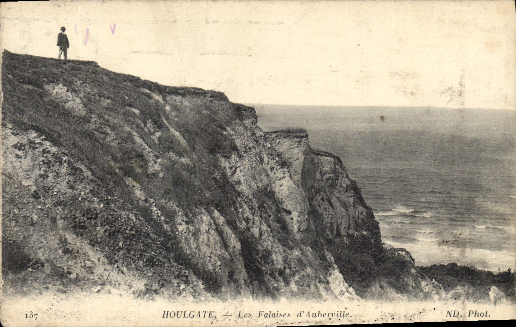 CPA Houlgate Les Falaises d'Auberville