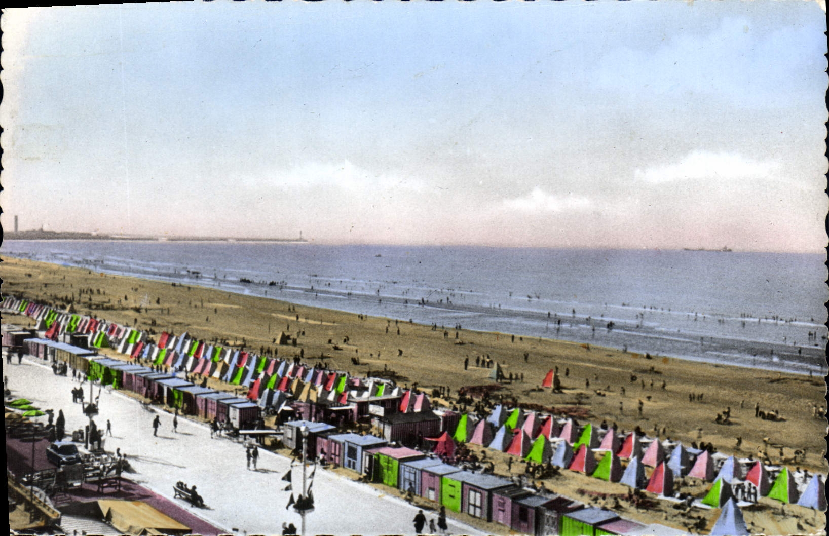 CPA Malo les Bains Vue Panoramique vers Dunkerque 