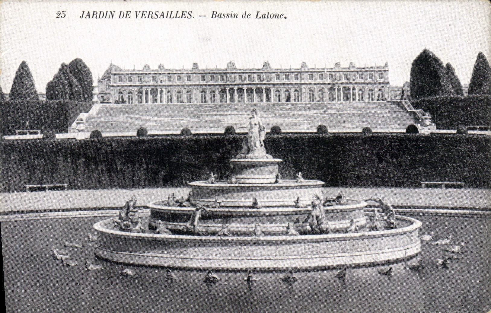 CPA Jardin de Versailles Bassin de Latone 