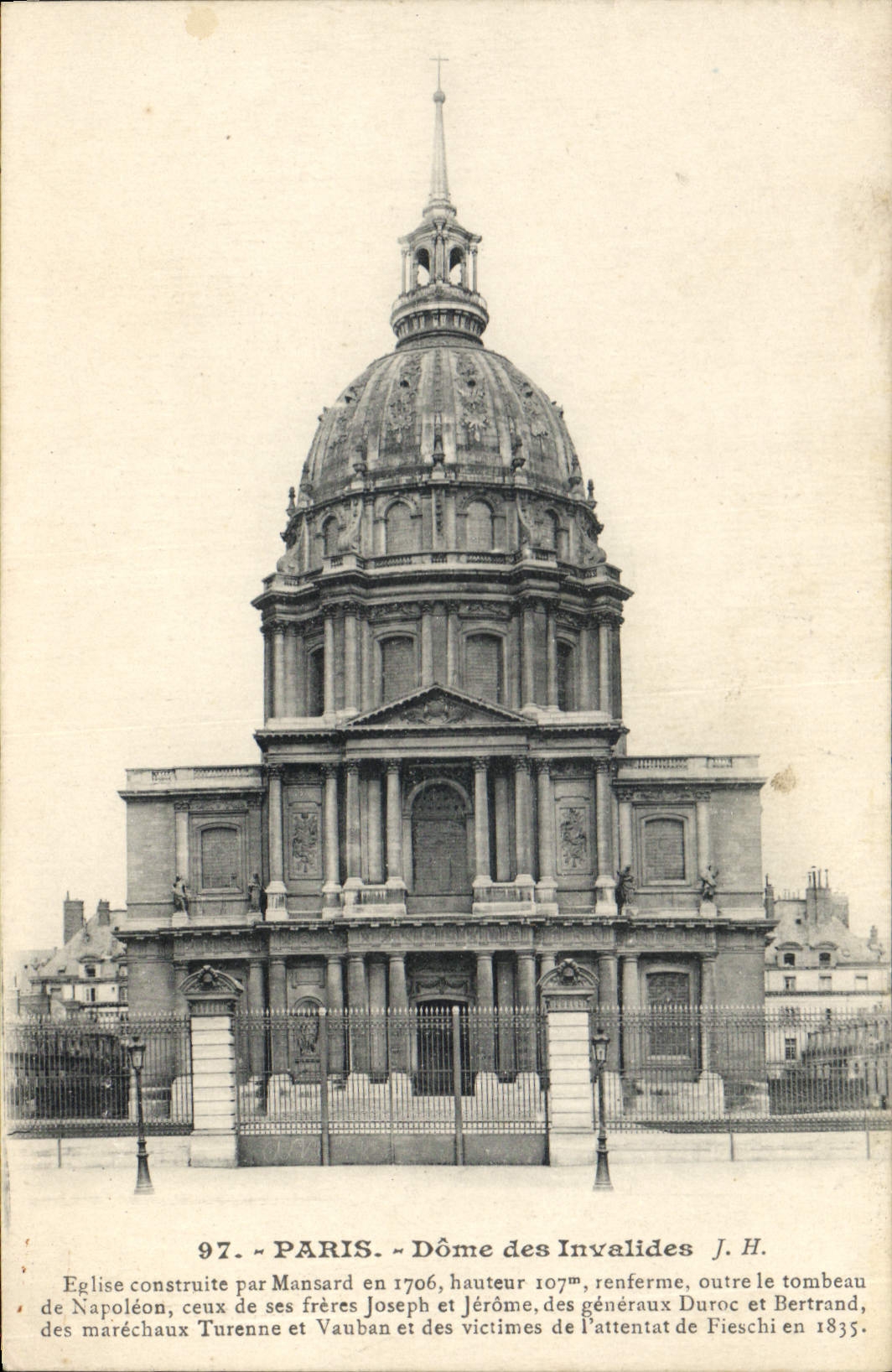 CPA Paris Dome des Invalides