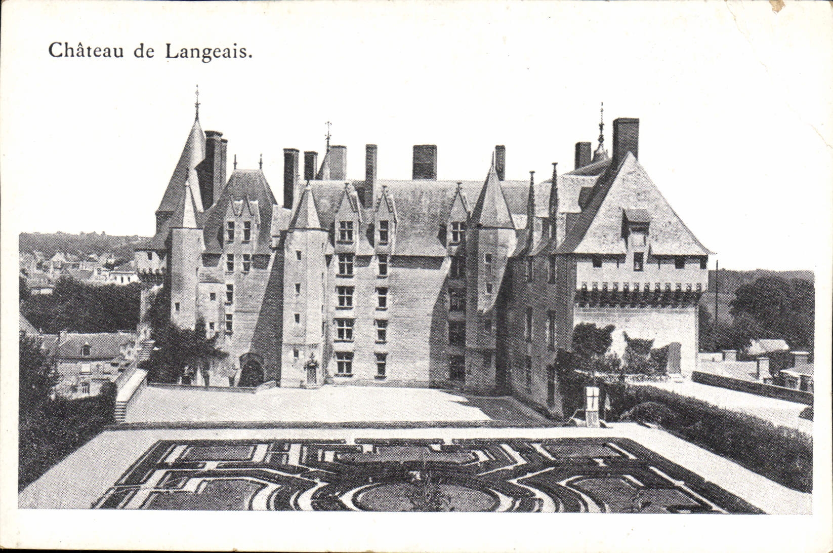 CPA Chateau de Langeais 