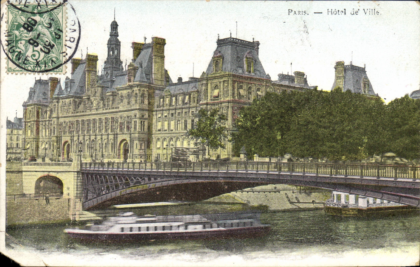 CPA Paris Hotel de Ville 