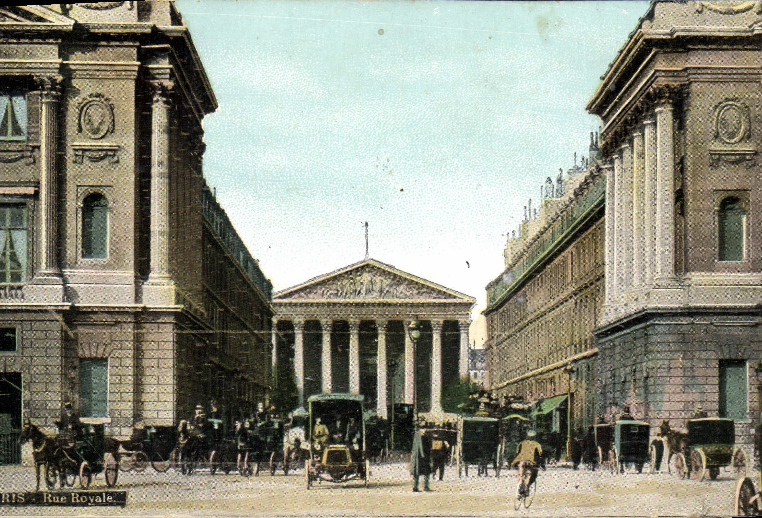CPA Paris Rue Royale 