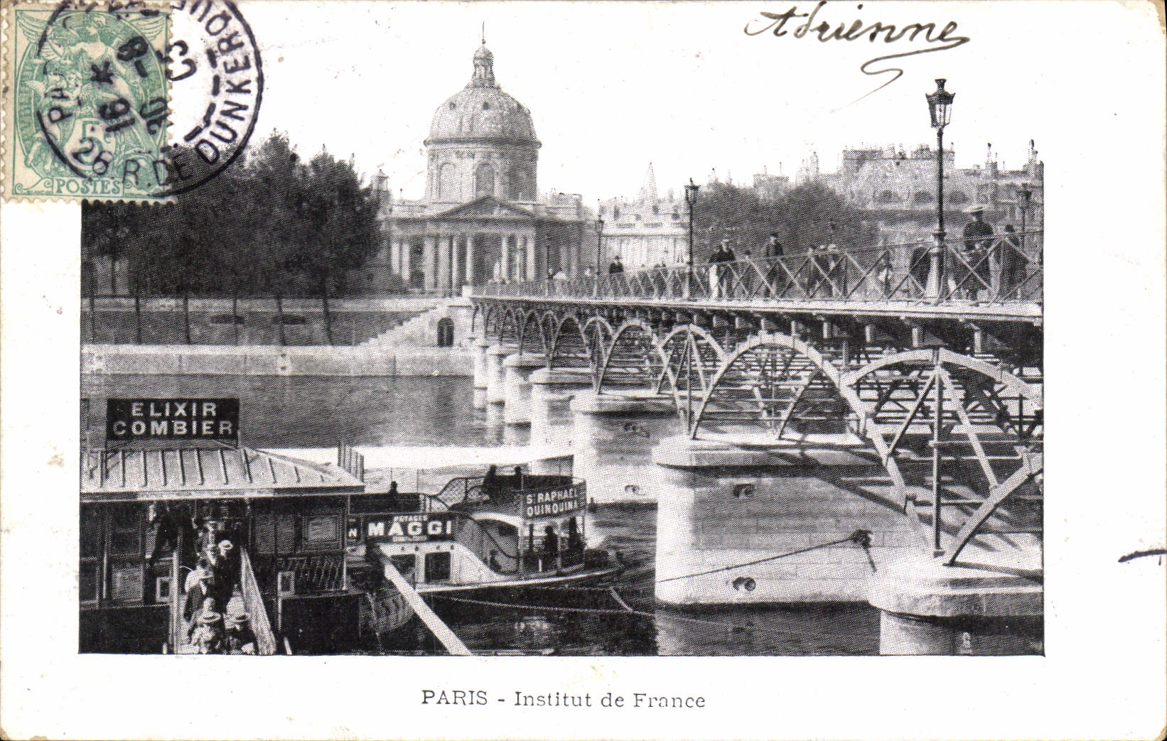 CPA Paris Institut de France Elixir Combier
