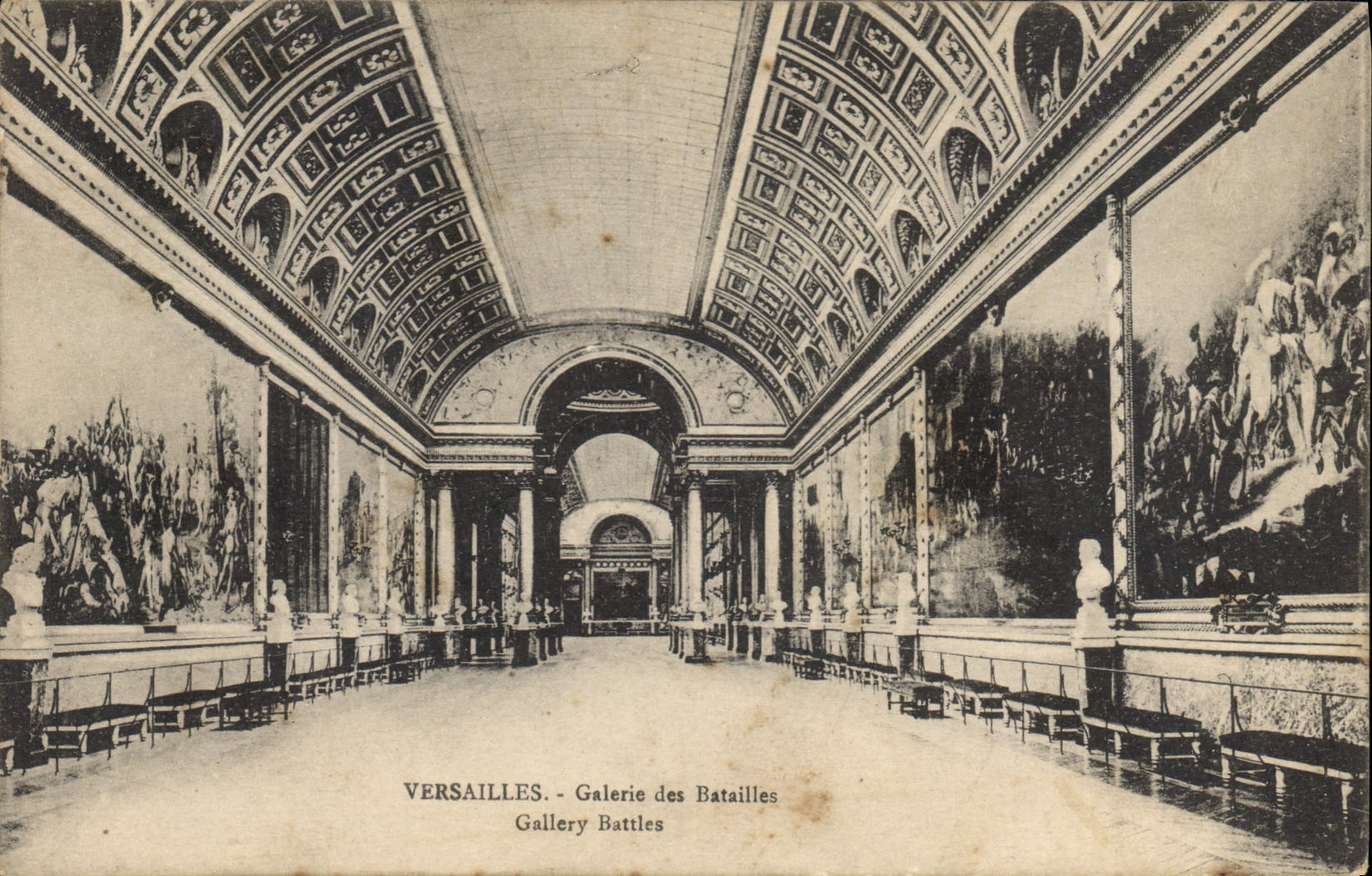 CPA Versailles Galerie des Batailles 