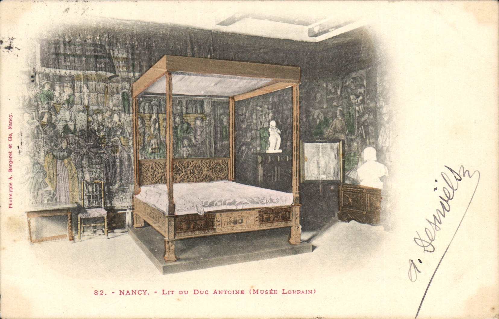 CPA Nancy Lit du Duc Antoine Musee Lomrain