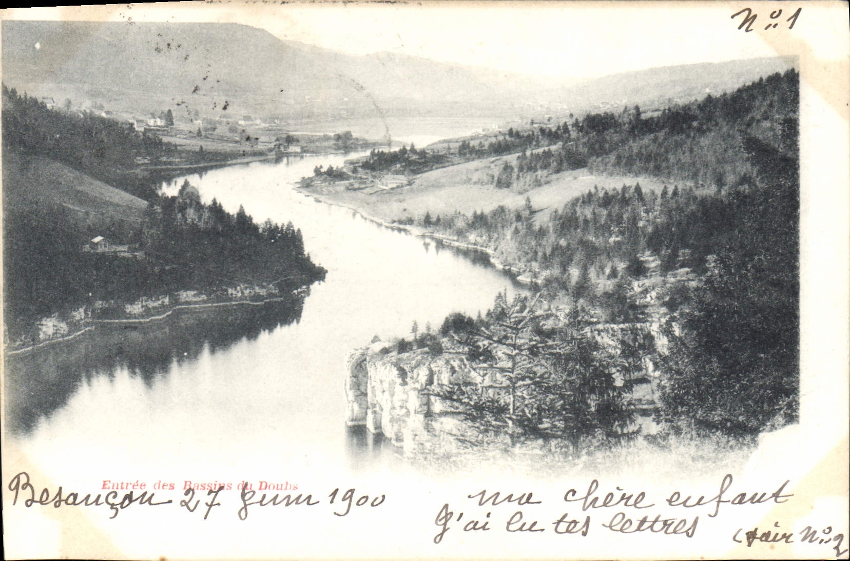 CPA Entree des Bassins du Doubs 