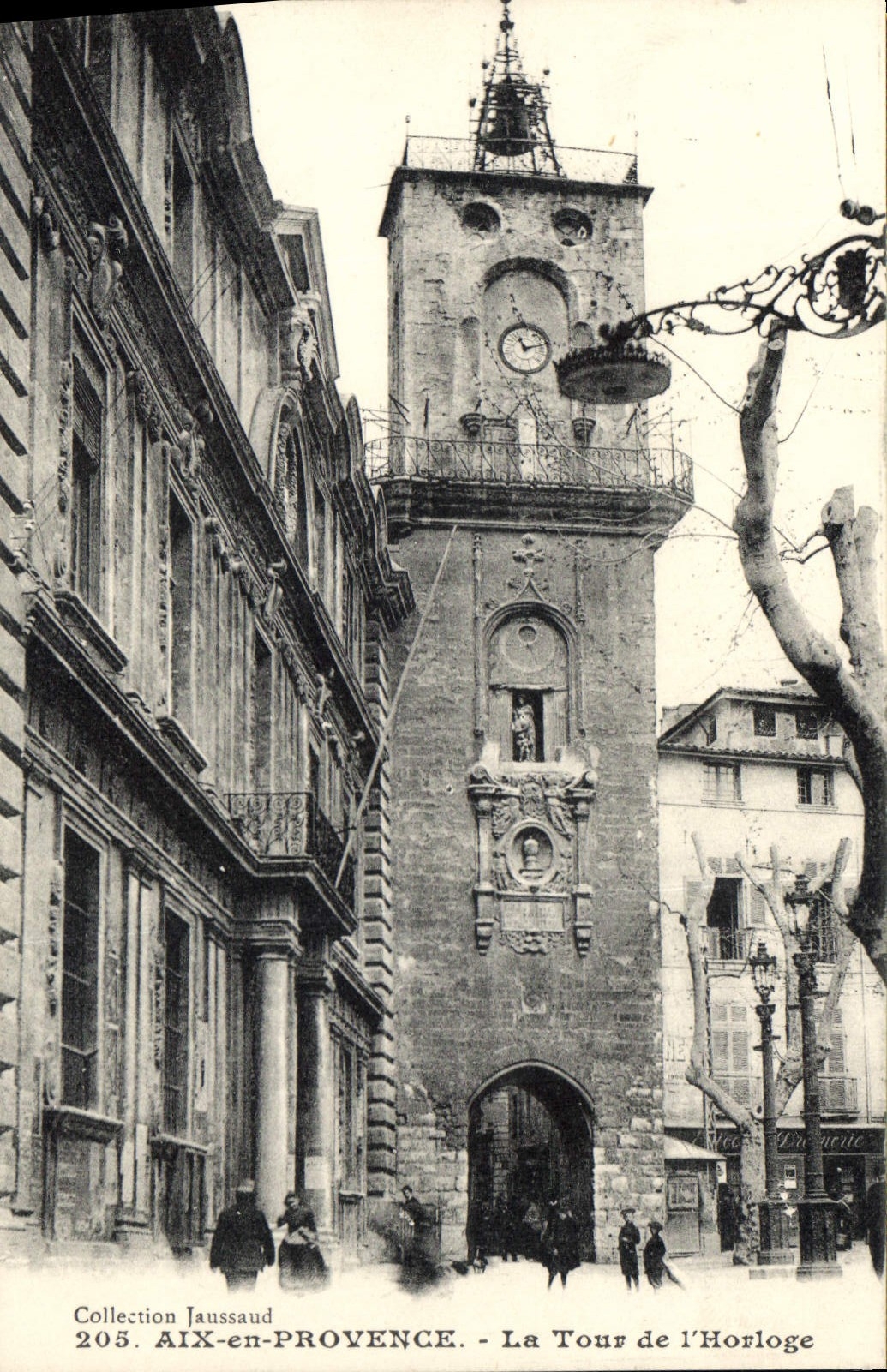 CPA Aix en Provence La Tour de l'Horloge 