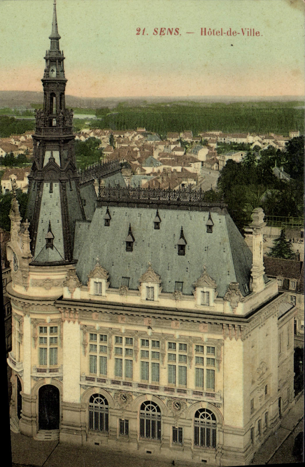 CPA Sens Hotel de Ville 