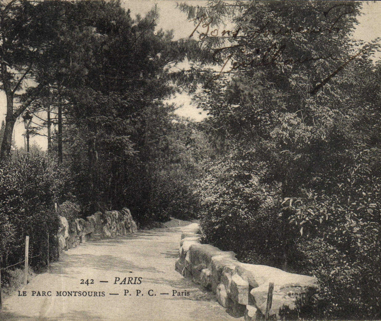 CPA Paris Le Parc Montsouris 