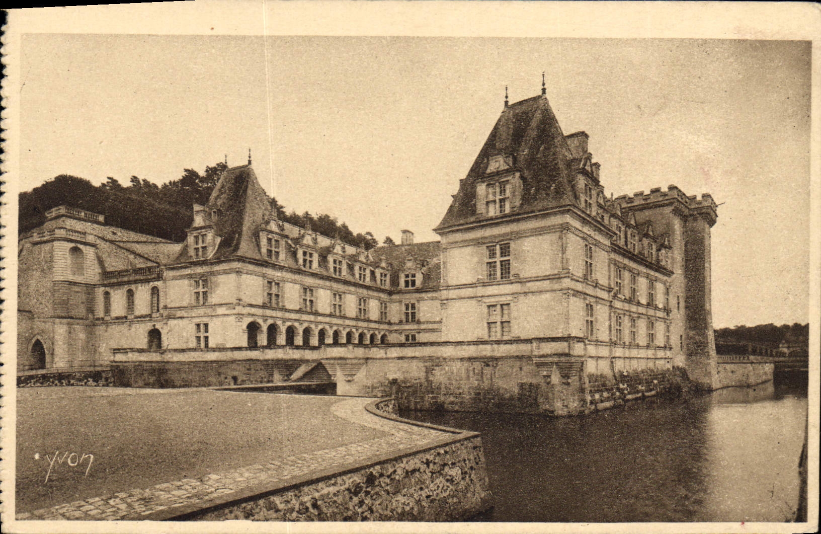 CPA La Douce France Chateaux de la Loire Chateau de Villandry