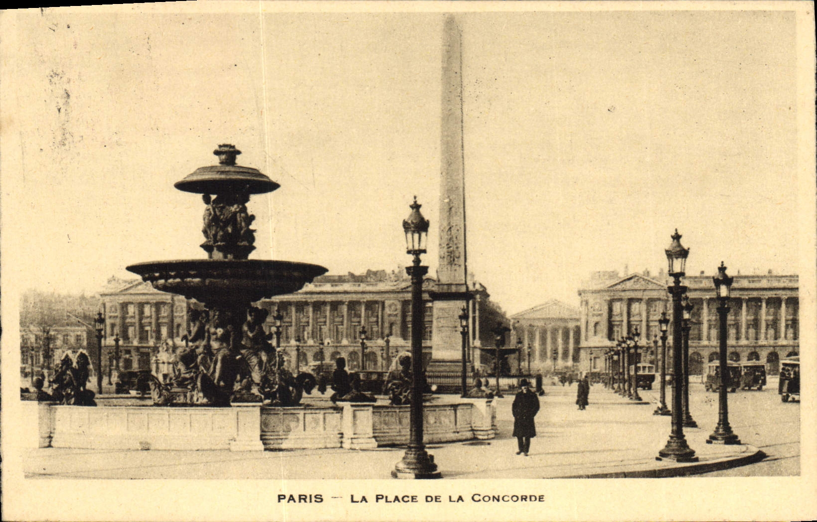 CPA Paris La Place de la Concorde