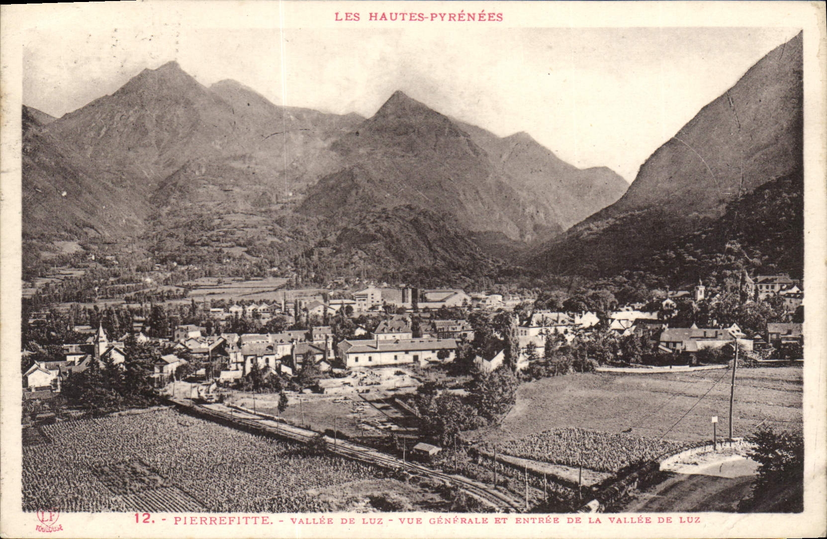 CPA Les hautes pyrenees Pierrefitte Vallee de luz 