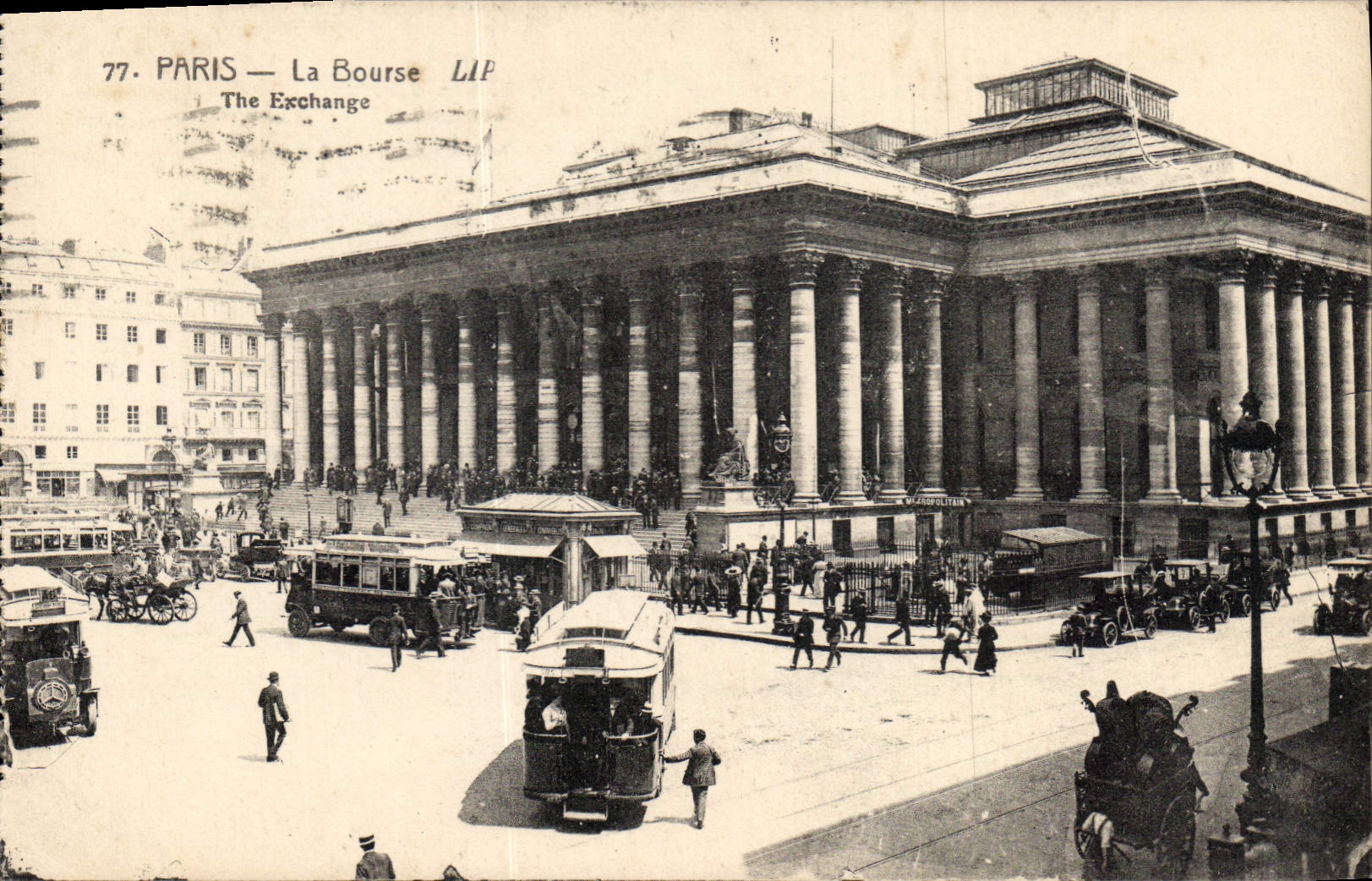 CPA Paris La Bourse 