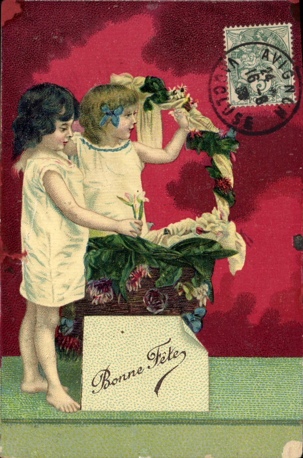 CPA Bonne Fete Enfants