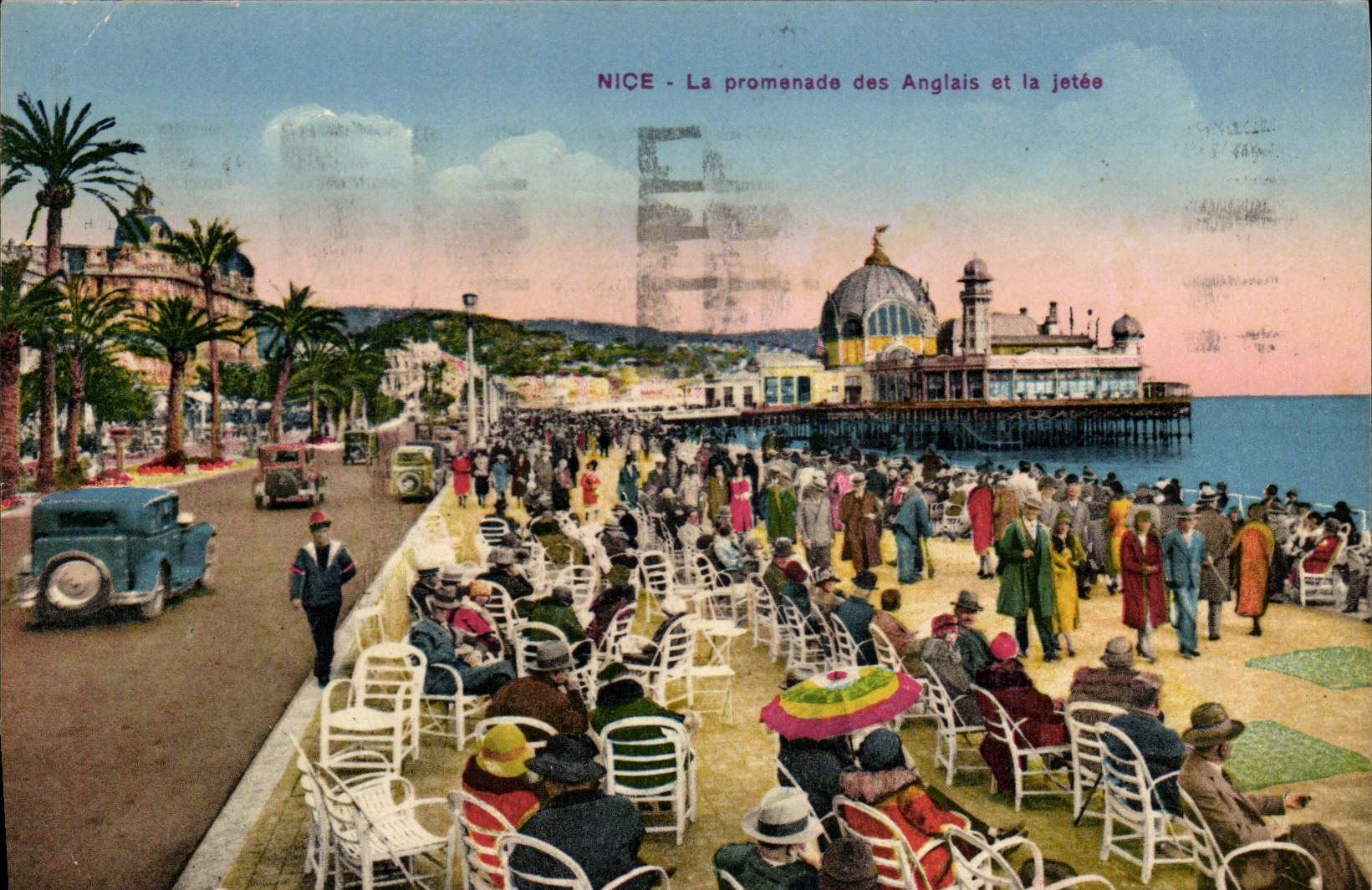 CPA Nice La ppromenade des Anglais et la Jetee 