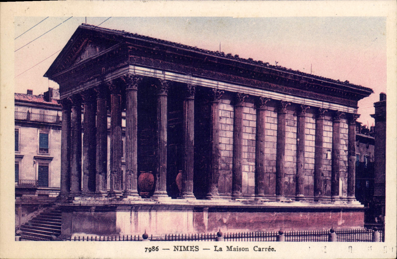 CPA Nimes La Maison Carree 