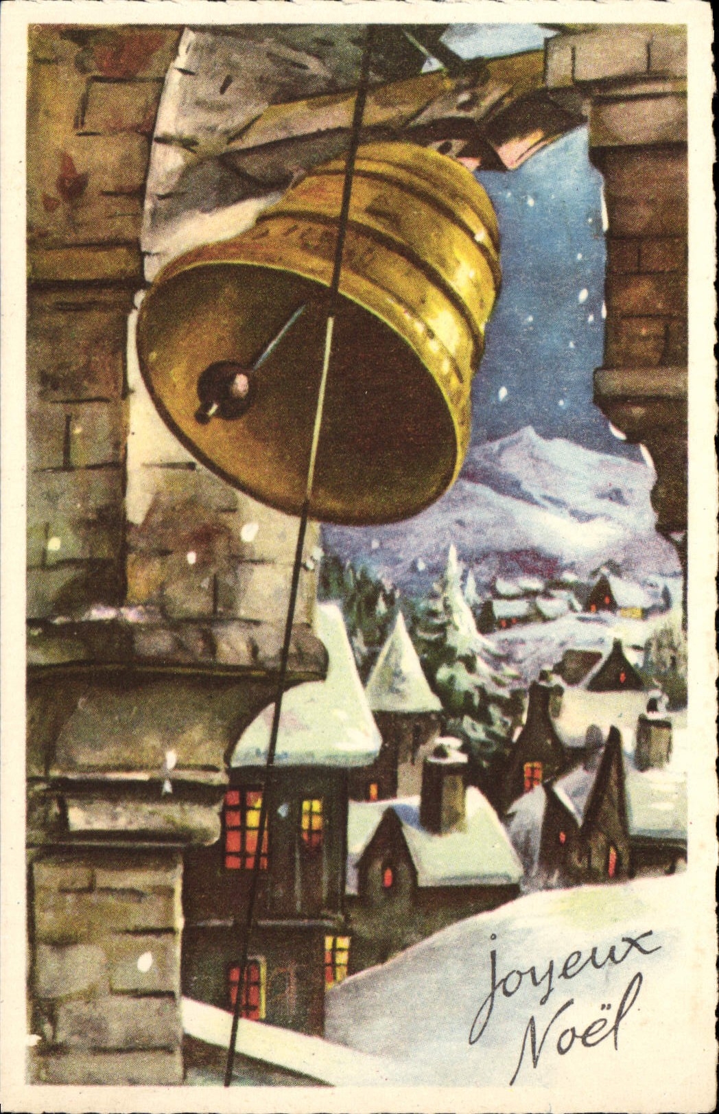 CPA Joyeux Noel 