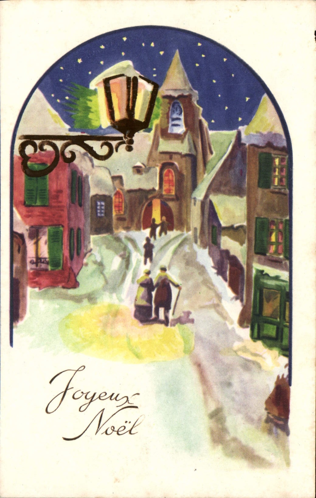 CPA Joyeux Noel 