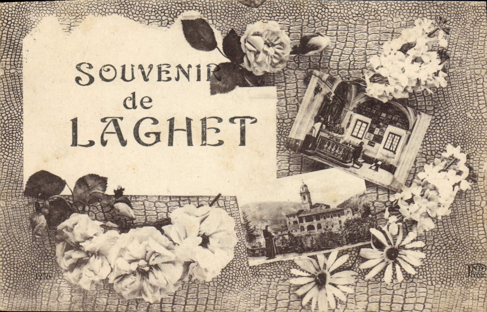CPA Souvenir de Laghet 