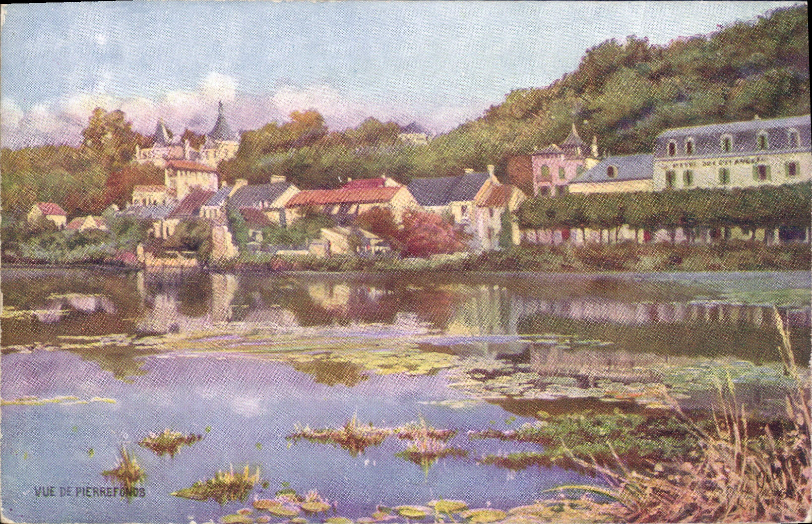 CPA Vue du Pierrefonds 