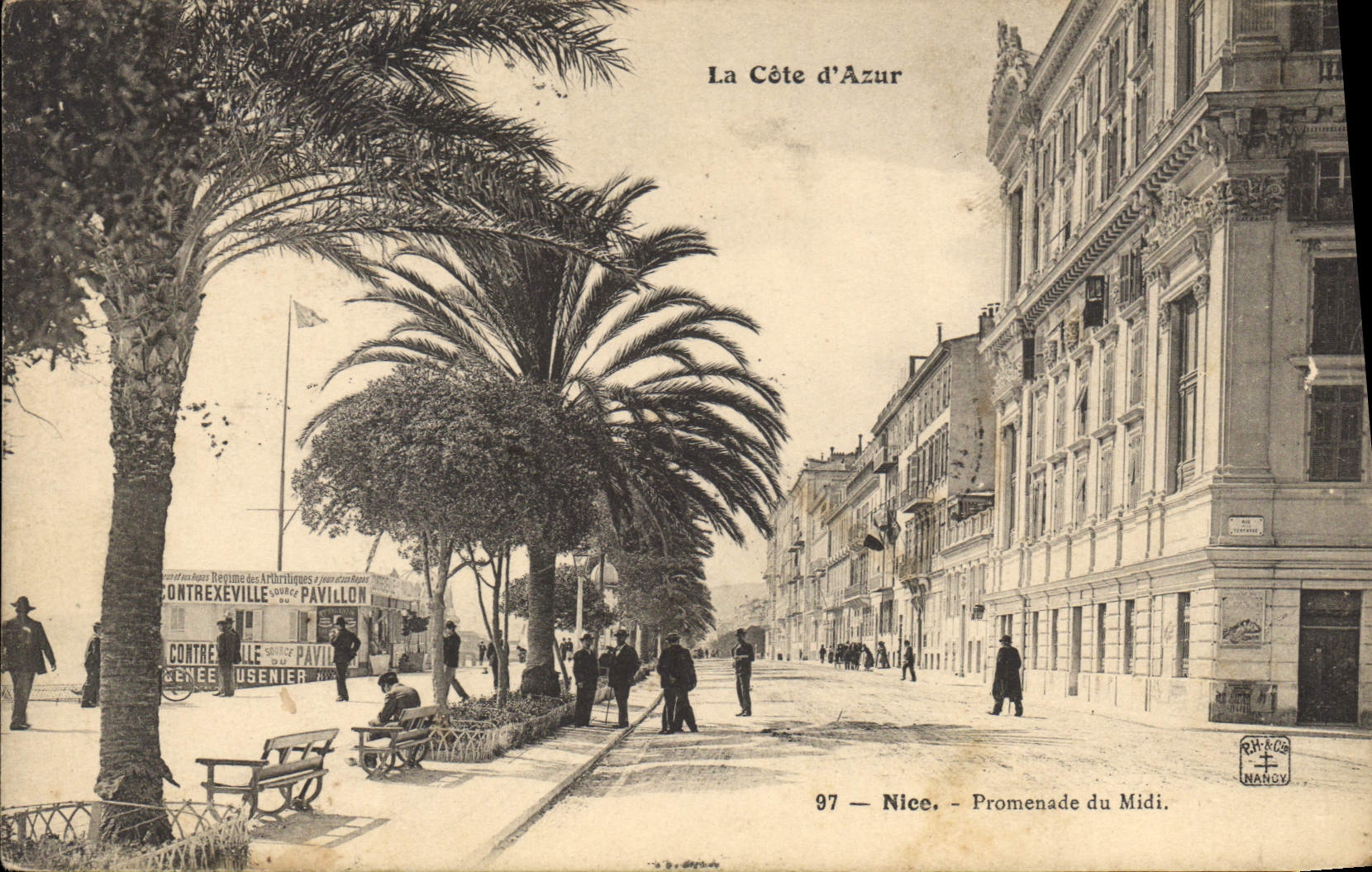 CPA Nice Promenade du Midi 