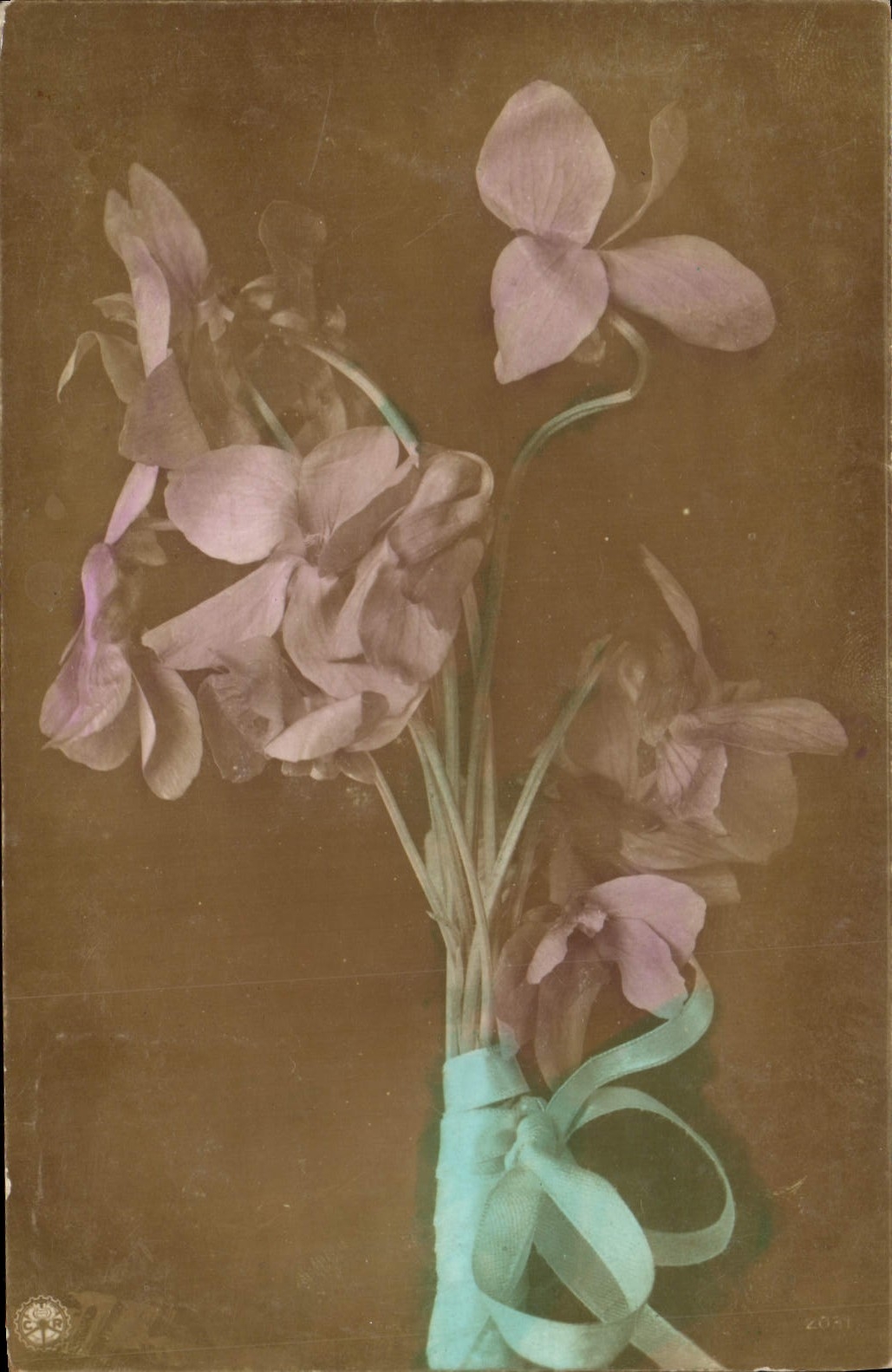 CPA Fantaisie Fleurs