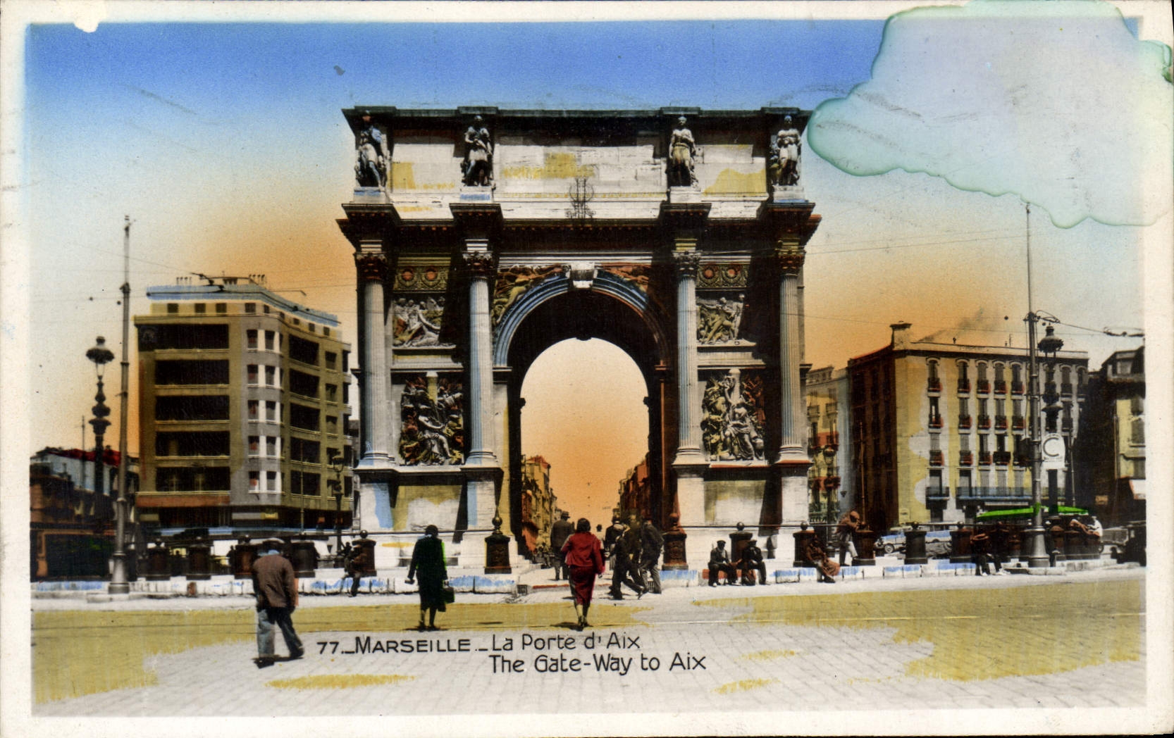 CPA Marseille La Porte d'Aix 