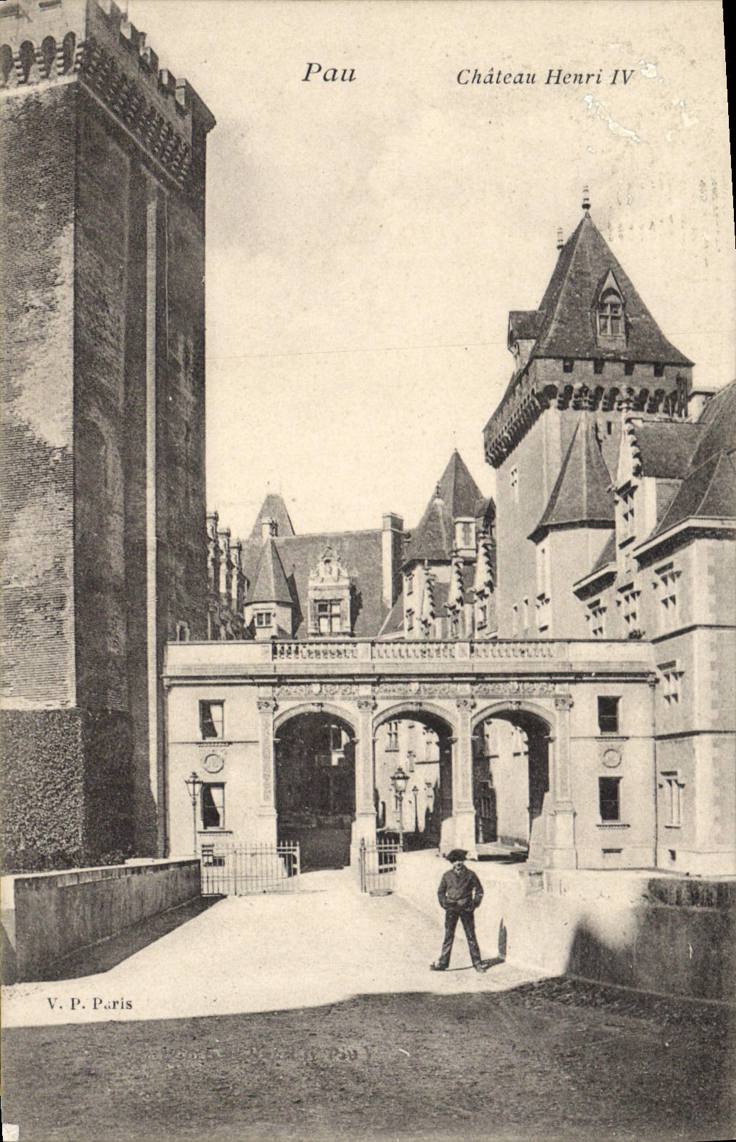 CPA Pau Chateau Henri IV 