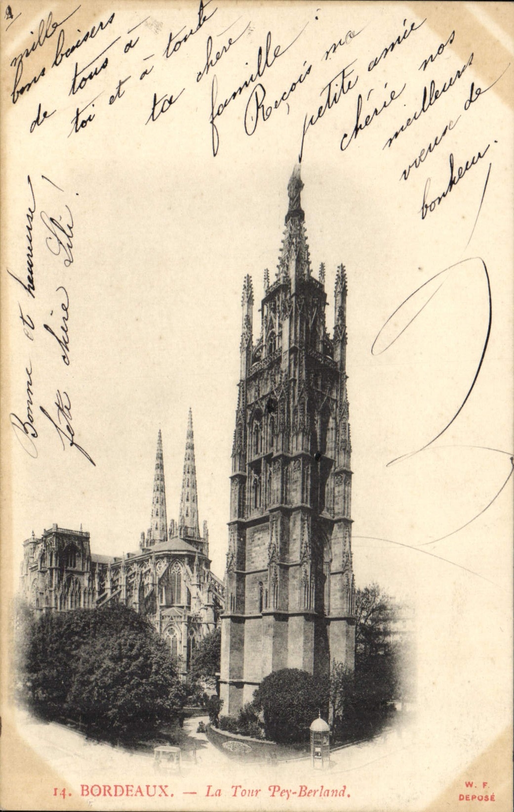 CPA Bordeaux La Tour Pey Brland 