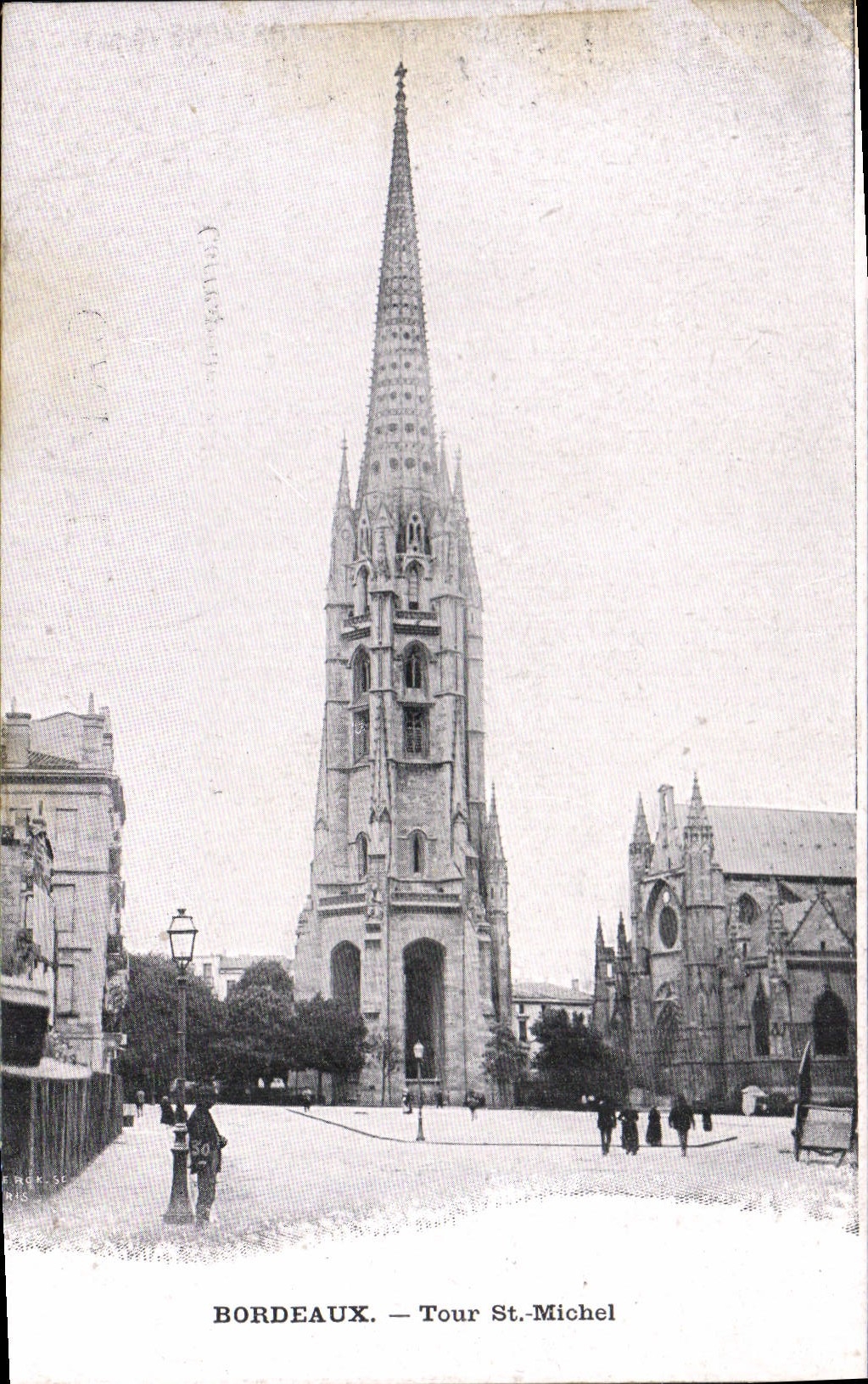 CPA Bordeaux Tour St Michel 