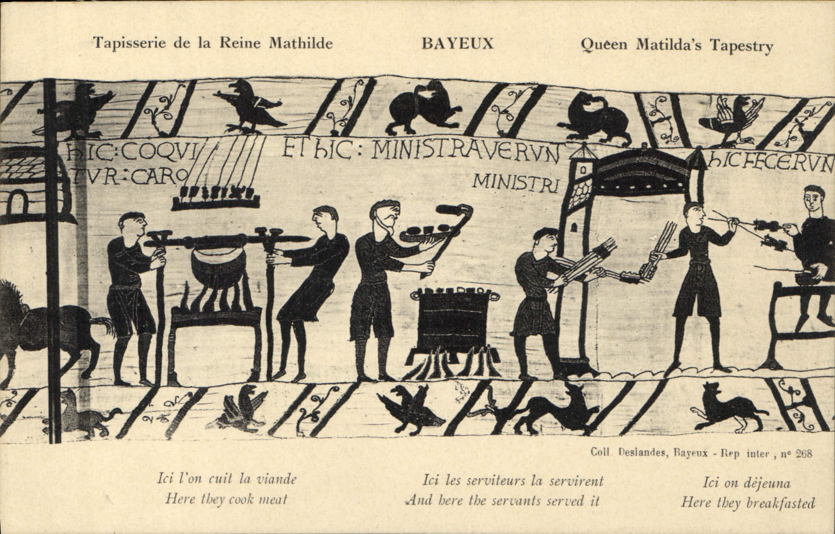 CPA Tapisserie de la Reine Mathilde Bayeux