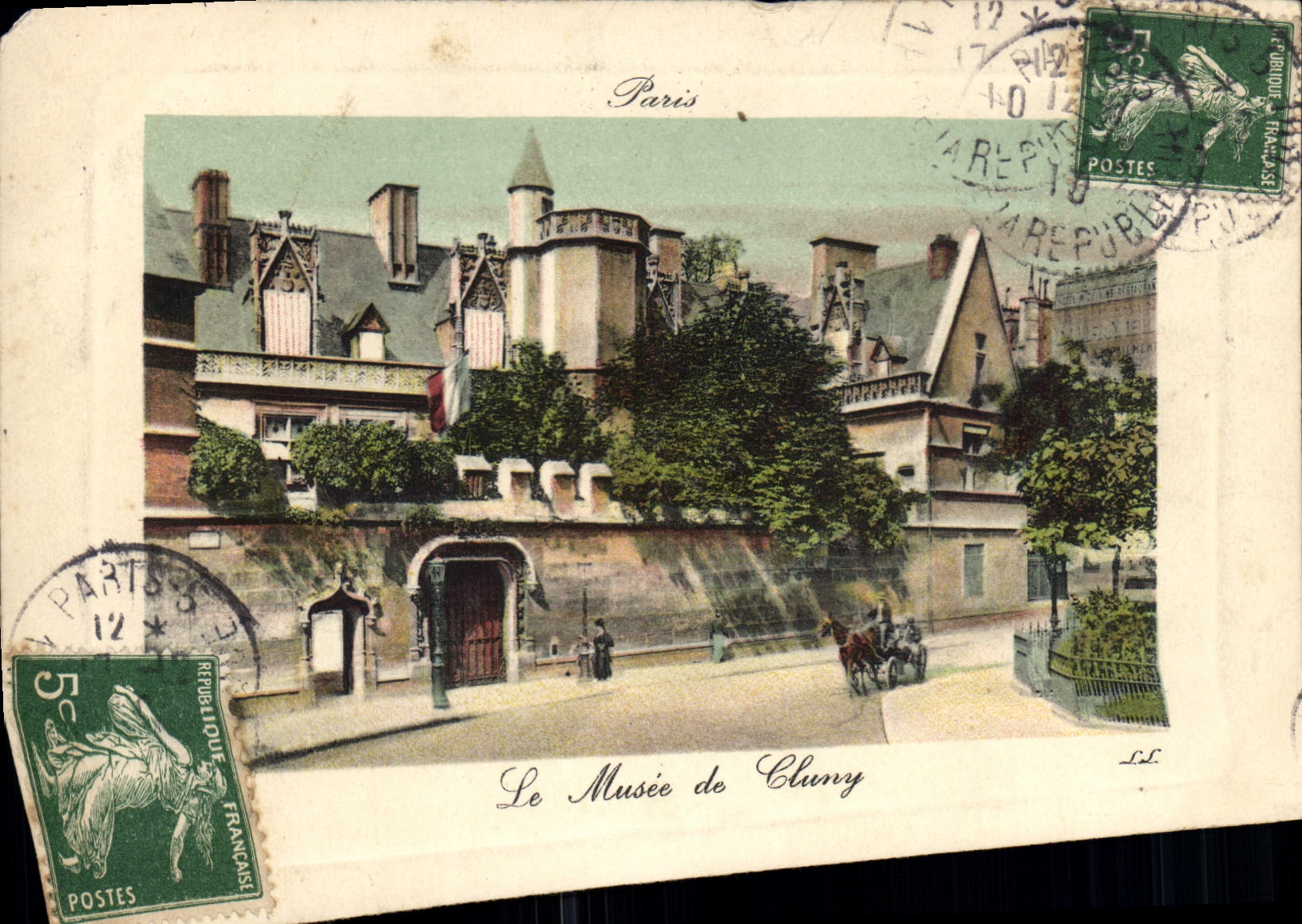 CPA Paris Le Musee de Gluny 