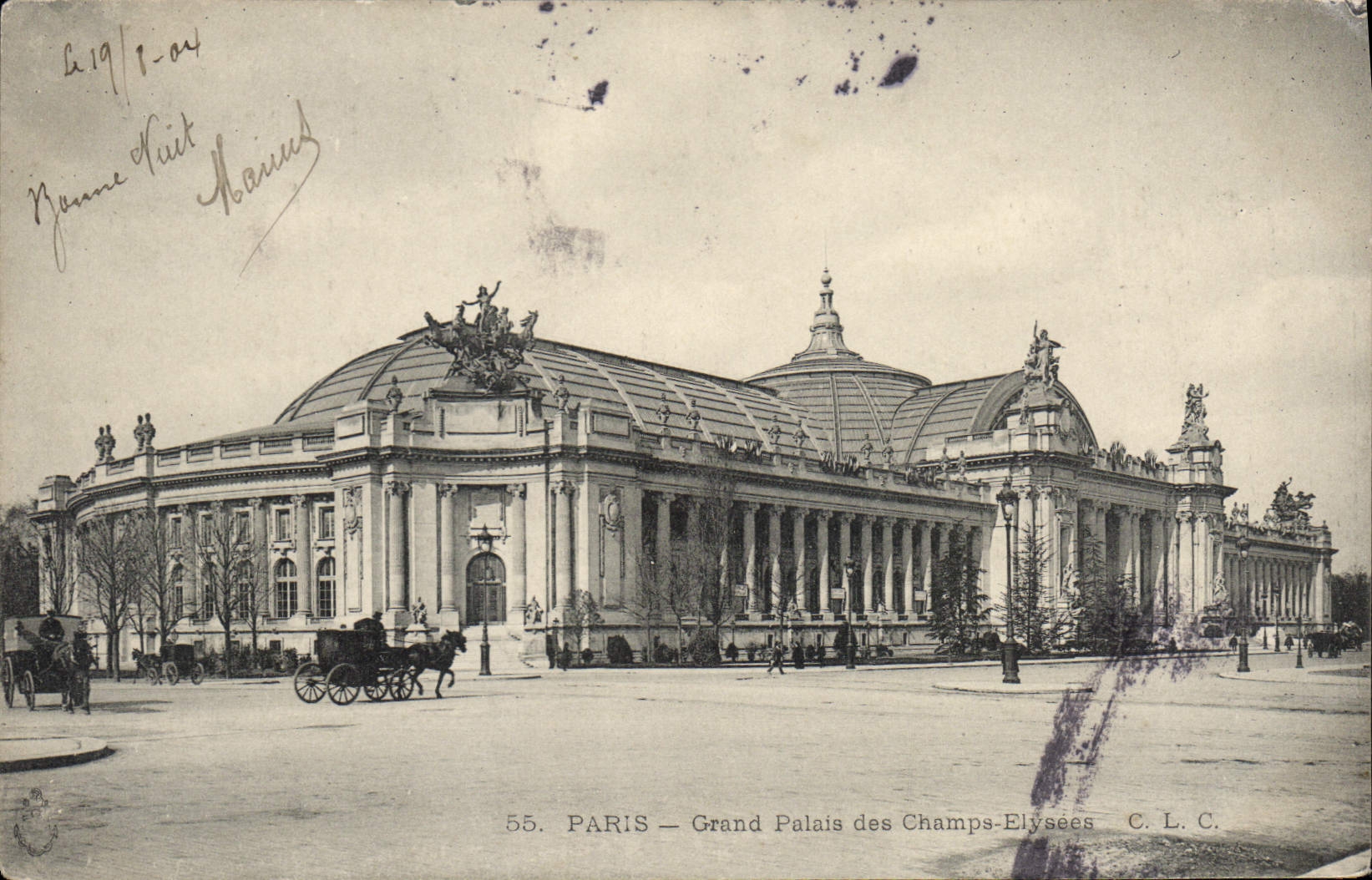 CPA Paris Grand Palais des Champs Elysees 