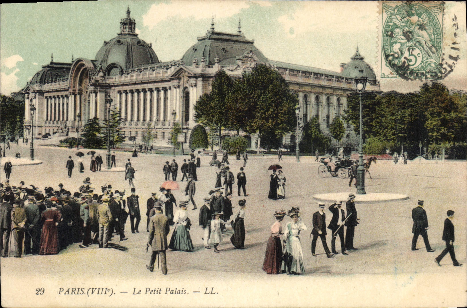 CPA Paris Le Petit Palais 