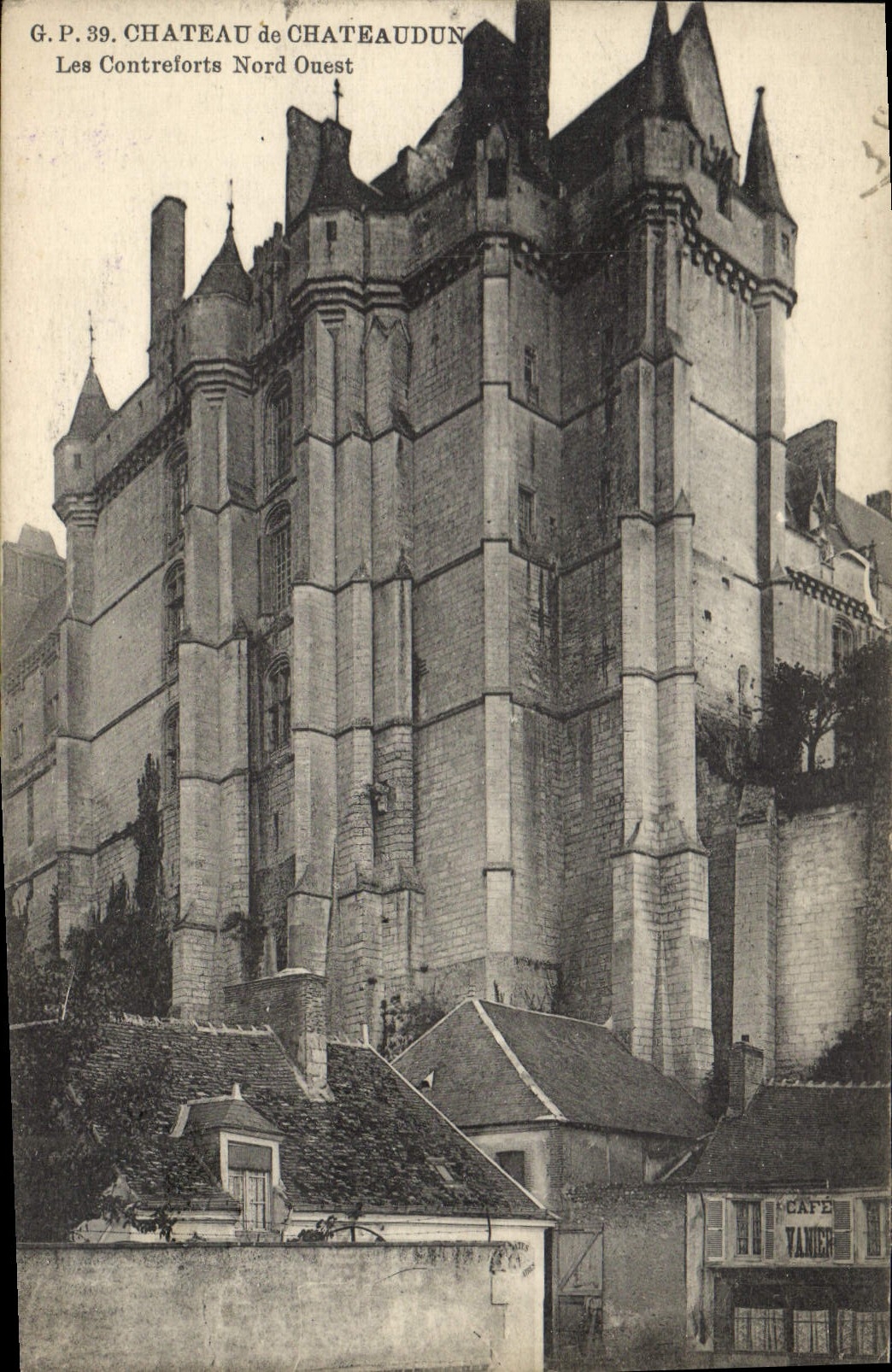 CPA Chateau de Chateaudun Les Contreforts Nord Ouest