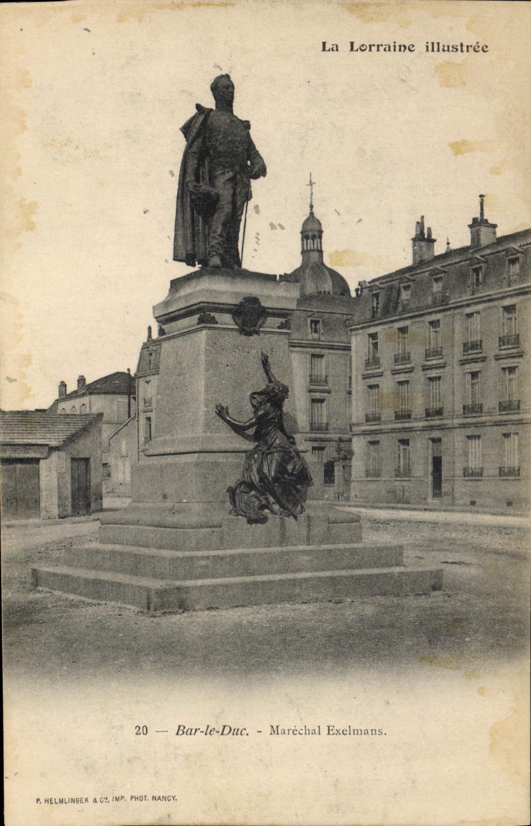 CPA Le Lorraibe Illustree Bar le Duc Marechal Exelmans