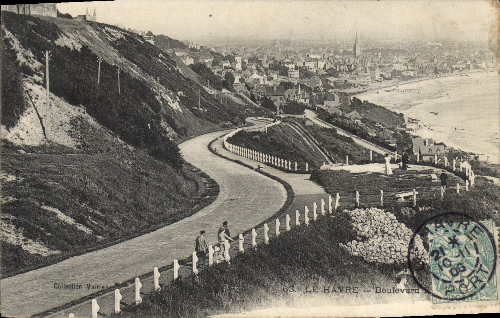 CPA Le Havre Boulevard 