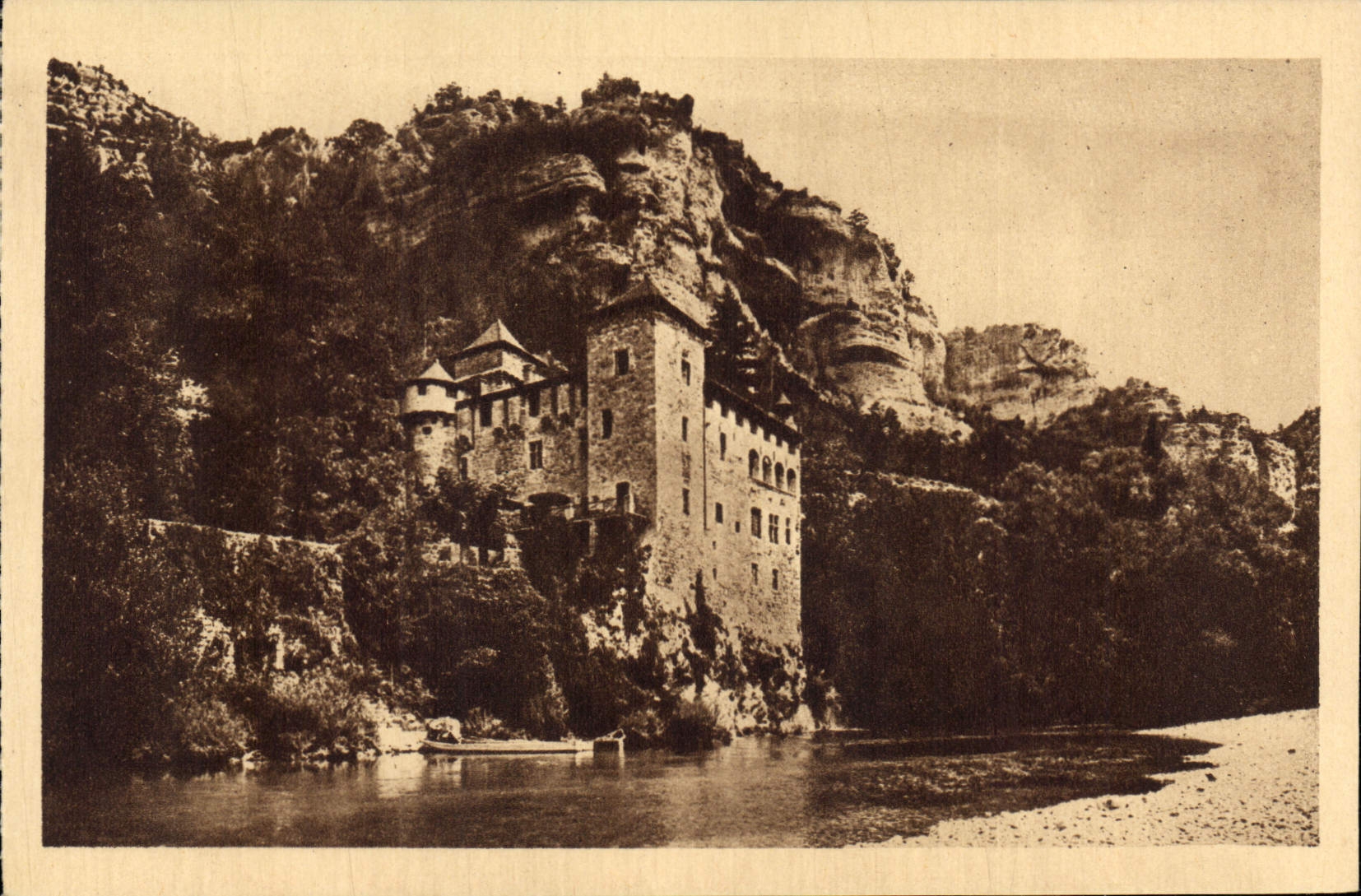 CPA Les Gorges du Tarn Chateau de la Caze