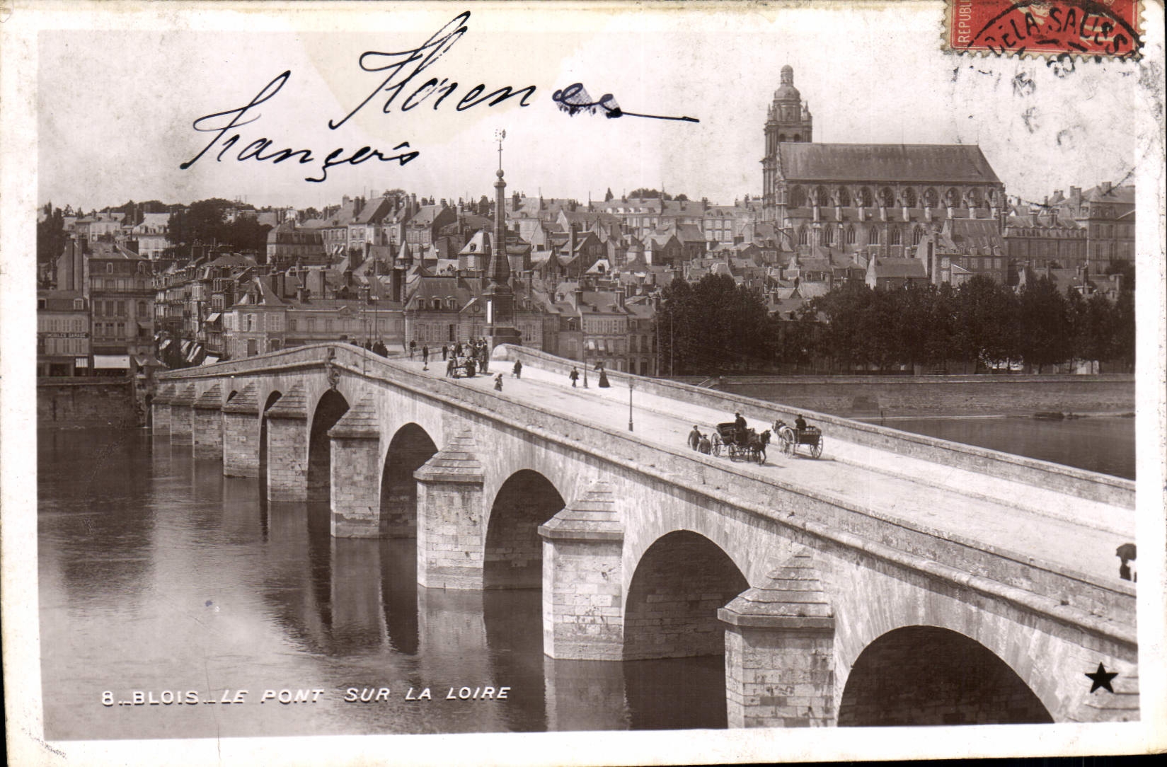 CPA Blois Le Pont sur la Loire 