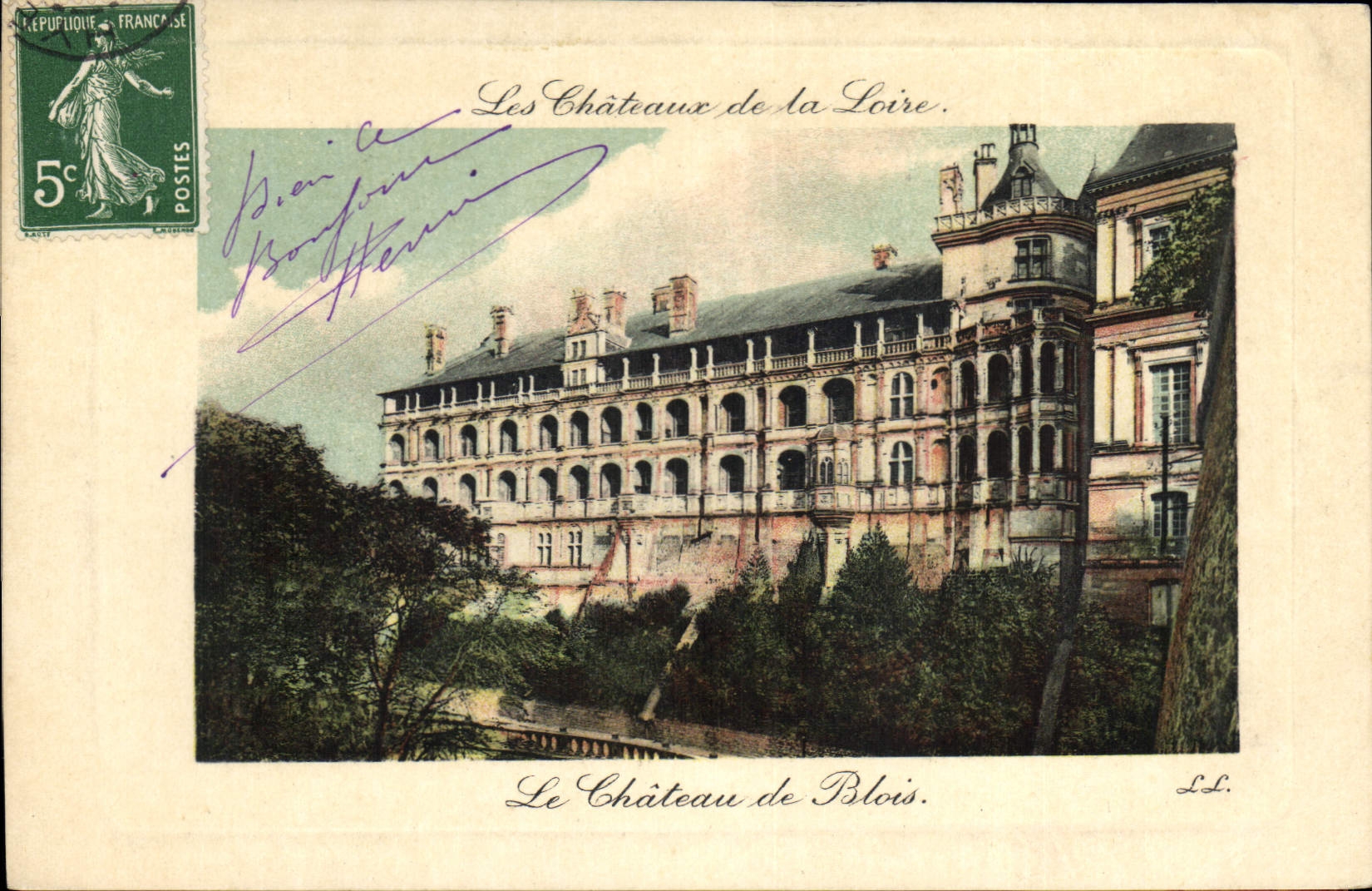 CPA Les Chateaux de la Loire le Chateau de Blois 