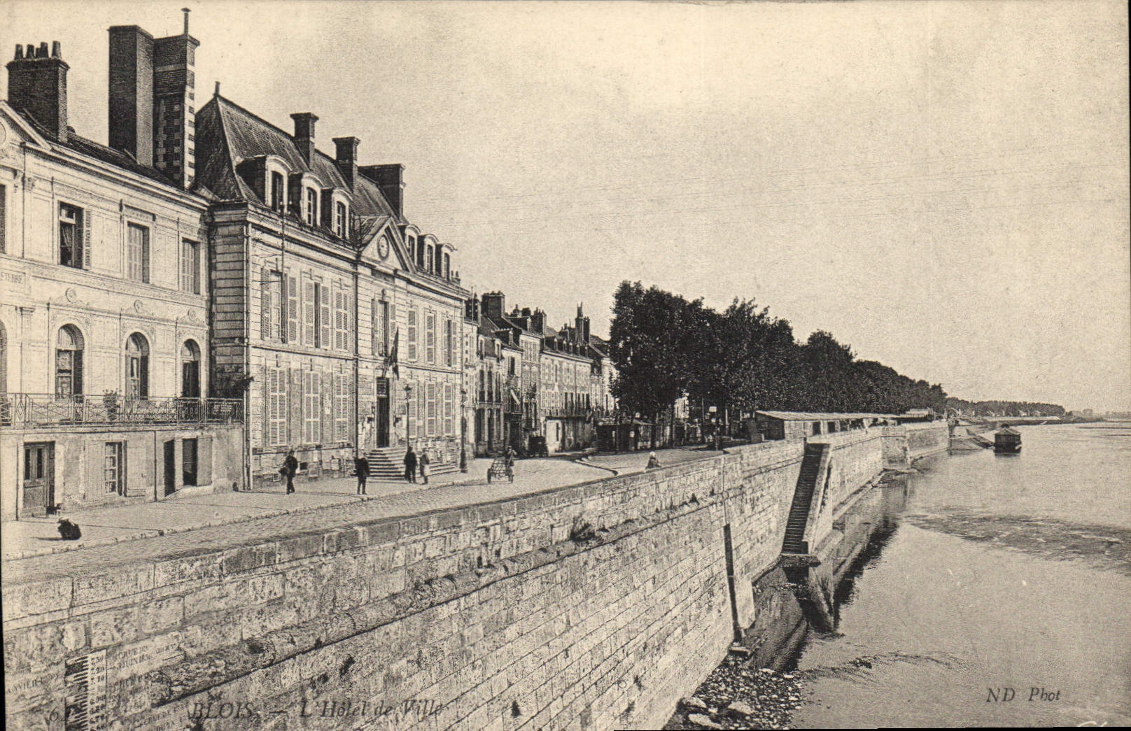 CPA Blois l'Hotel de Ville 