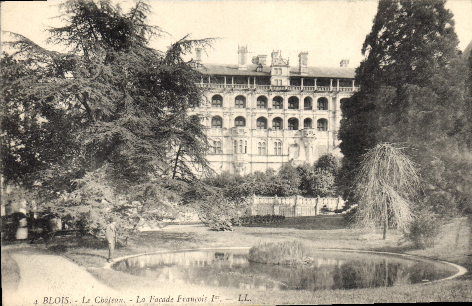 CPA Blois le Chateau la Facade Francois Ier