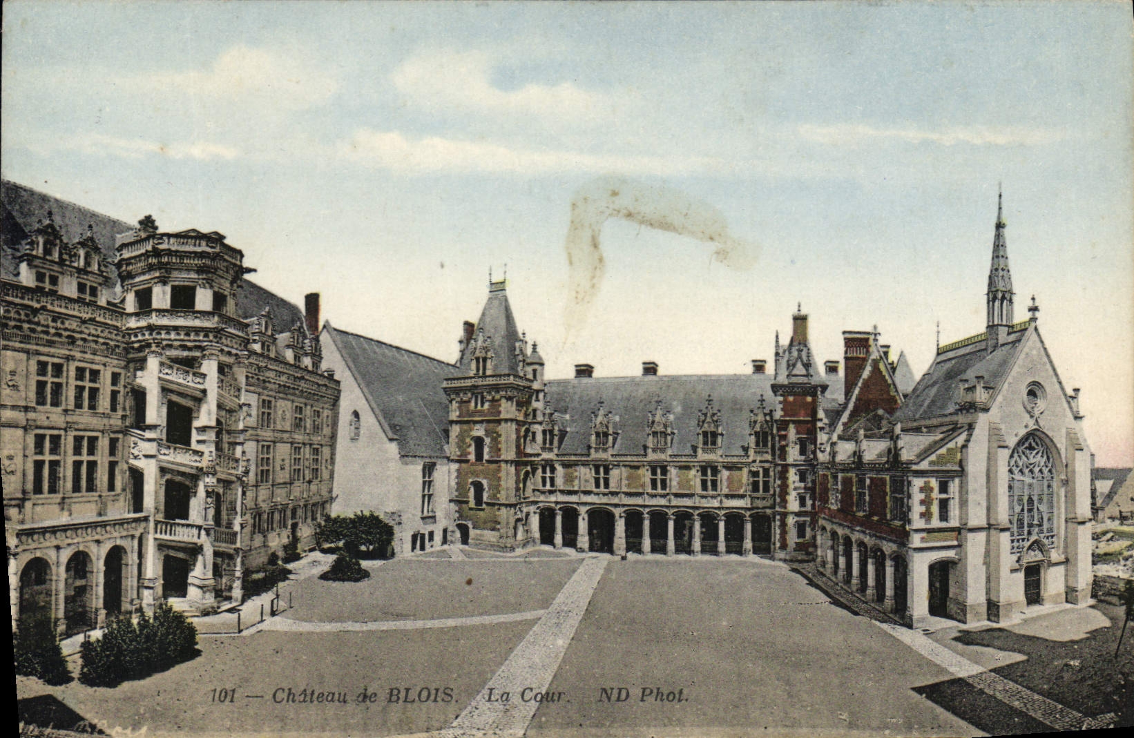 CPA Chateau de Blois la Cour 