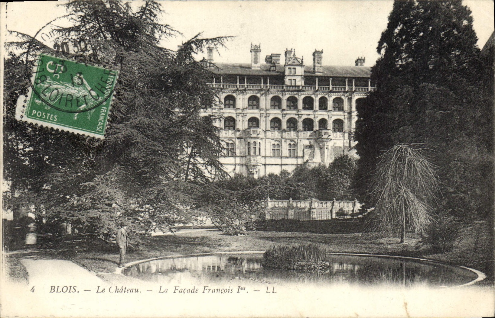 CPA Blois le Chateau la Facade Francois Ier 